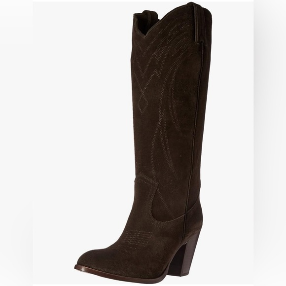 Frye Women’s Suede ‘Llana’ Pull on Boot in ‘Fatigue’ |Size 6.5| - Picture 2 of 13